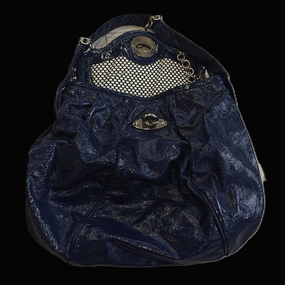 👜 Marc by Marc Jacobs Blue Leather Shoulder Bag